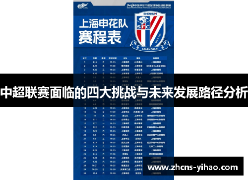 中超联赛面临的四大挑战与未来发展路径分析